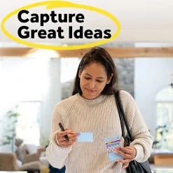 Post-it® Super Sticky Notes-To-Go Pop Up Notes, 3 x 3 in, 1 Sticky Note Pad, 90 Sheets/Pads, Great for School, Office or Classroom, Washed Denim