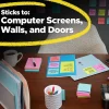 Post-it® Super Sticky Notes, 3 x 3 in, 28 Sticky Note Pads, 70 Sheets/Pad, 2X the Sticking Power, School Supplies and Office Products, Bright Colors