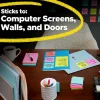 Post-it® Super Sticky Notes, 4 x 4 in, 6 Lined Sticky Note Pads, 90 Sheets/Pad, 2X the Sticking Power, School and Office Supplies, Canary Yellow