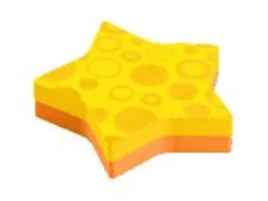 Post-it® Super Sticky Notes, 3 x 3 in, 2 Star Shaped Pads, 75 Sheets/Pad, 2X the Sticking Power, School Supplies and Office Products, Assorted Colors
