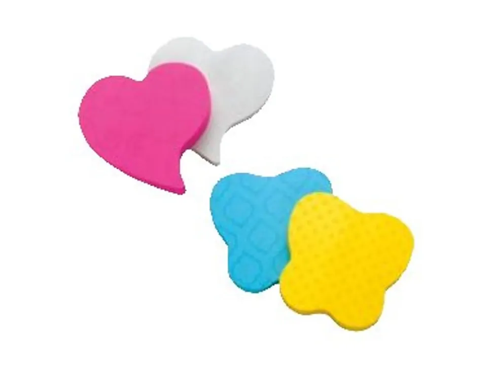 Post-it® Super Sticky Notes, 3 x 3 in, 2 Heart Shaped Pads, 75 Sheets/Pad, 2X the Sticking Power, School Supplies and Office Products, Assorted Colors