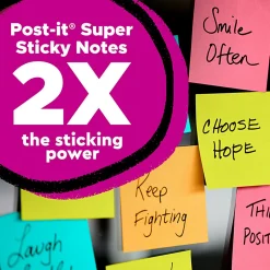 Post-it® Super Sticky Pop Up Notes, 3 x 3 in, 12 Sticky Note Pads, 90 Sheets/Pad, 2X the Sticking Power, School and Office Supplies, Canary Yellow