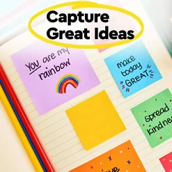 Post-it® Super Sticky Pop Up Notes, 3 x 3 in, 18 Sticky Note Pads, 90 Sheets/Pad, 2X the Sticking Power, School Supplies and O?ce Products, Summer Joy