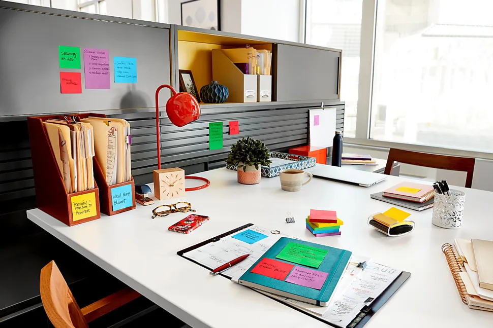 Post-it® Super Sticky Pop Up Notes, 3 x 3 in, 10 Sticky Note Pads, 90 Sheets/Pad, 2X the Sticking Power, School and Office Supplies, Playful Primaries