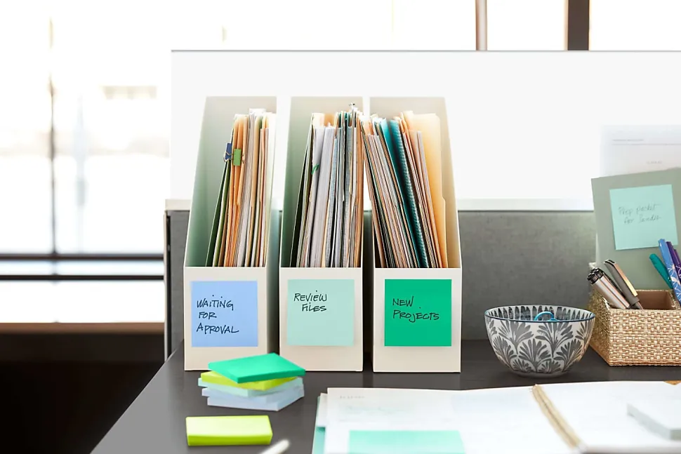 Post-it® Super Sticky 100% Recycled Paper Notes, 3 x 3 in, 6 Sticky Note Pads, 70 Sheets/Pad, School and Office Supplies, Oasis