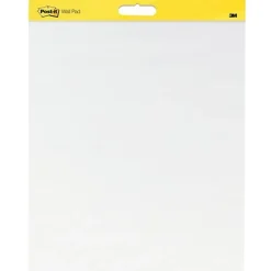 Post-it® Super Sticky Wall Pad, 20 in x 23 in, 1 Pad, 20 Sheets/Pad, Great for Virtual Teachers and Students, White