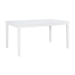 Powell Linka Dining Table, 30"H x 60"W x 36"D, White