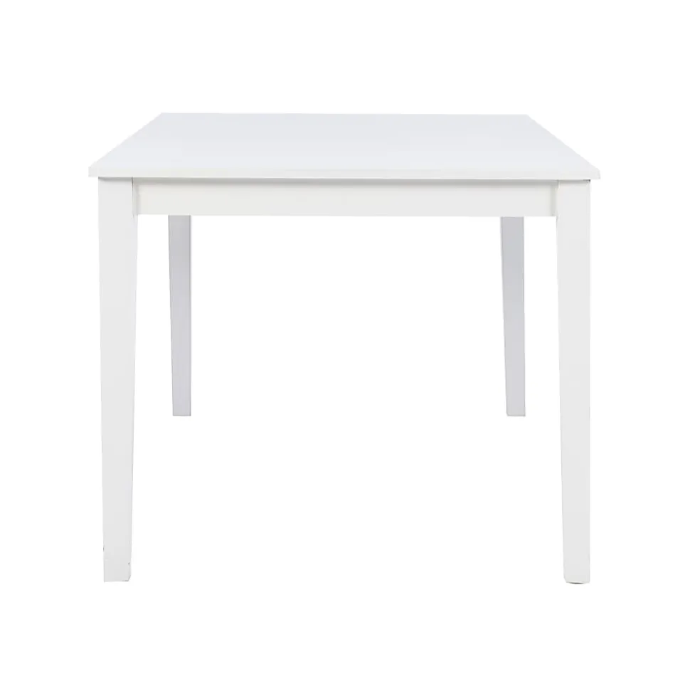 Powell Linka Dining Table, 30"H x 60"W x 36"D, White