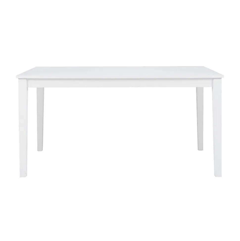Powell Linka Dining Table, 30"H x 60"W x 36"D, White