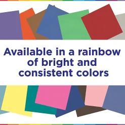 PrangĀ® Construction Paper, 12" x 18", Blue, Pack Of 50