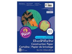 PrangĀ® Construction Paper, 9" x 12", Blue, Pack Of 50