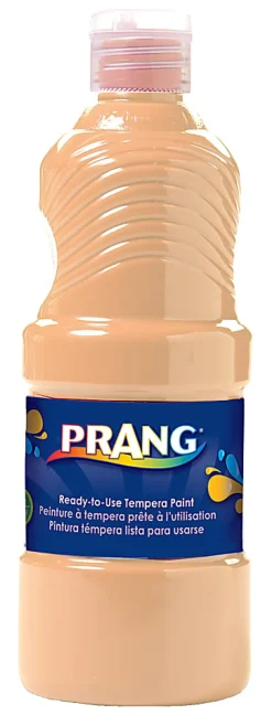 Prang Ready-To-Use Tempera Paint, 16 Oz, Peach