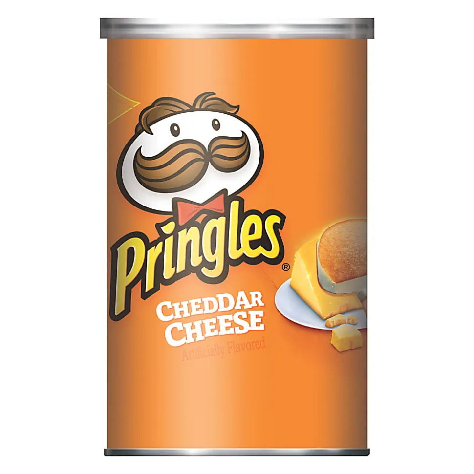 Pringles® Cheddar Cheese Potato Chips, 2.5 Oz