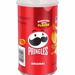 Pringles® Original Cans, 2.38 Oz, Carton Of 12 Cans