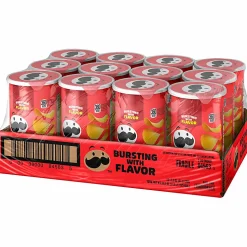 Pringles® Original Cans, 2.38 Oz, Carton Of 12 Cans