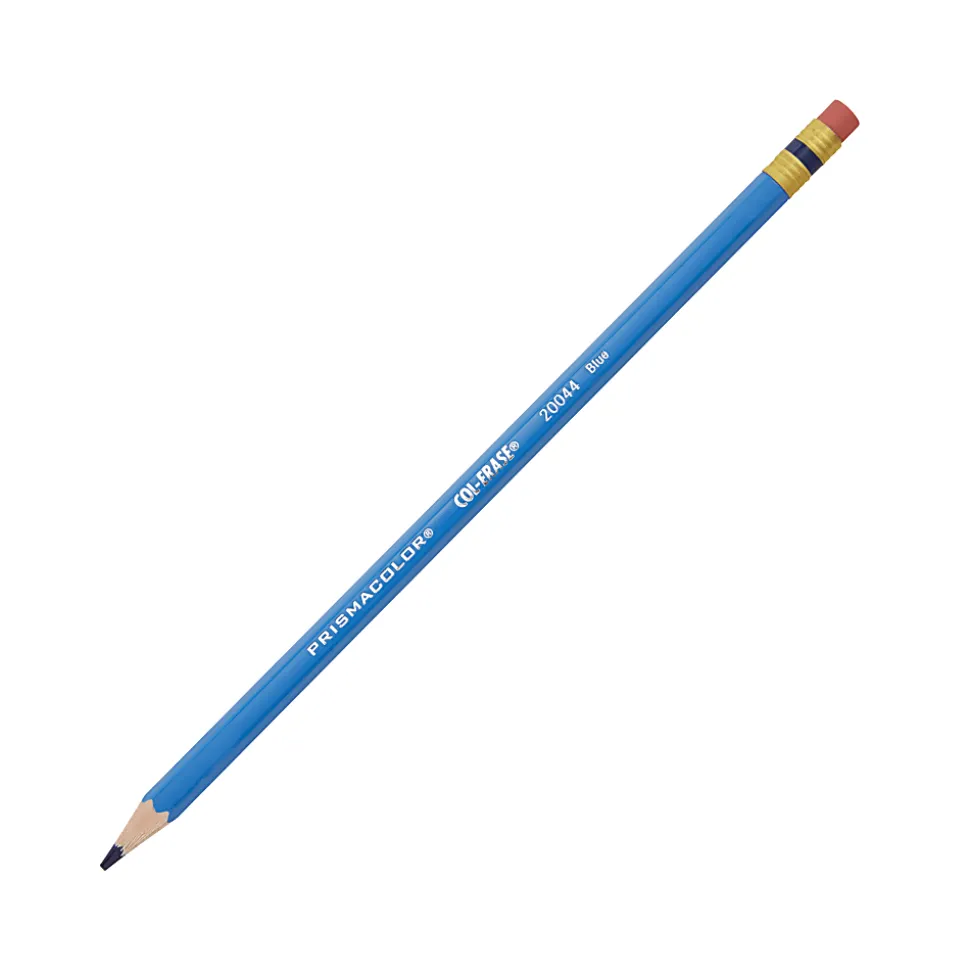 Prismacolor® Col-Erase® Pencils, Blue, Box of 12