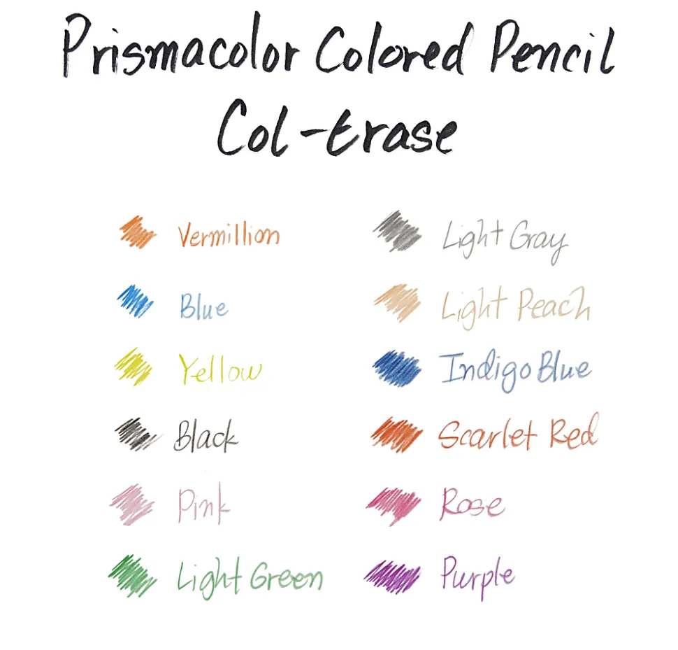 Prismacolor® Col-Erase® Pencils, Blue, Box of 12