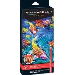 Prismacolor® Col-Erase® Pencils, Assorted Colors, Box Of 24