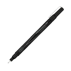 Prismacolor® Premier® Markers, Assorted Fine Line Tips, Black, Pack Of 5