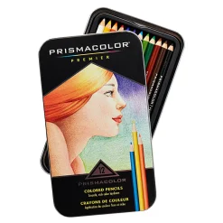 Prismacolor® Professional Thick Lead Art Pencils, Assorted Colors, Set Of 12 Pencils