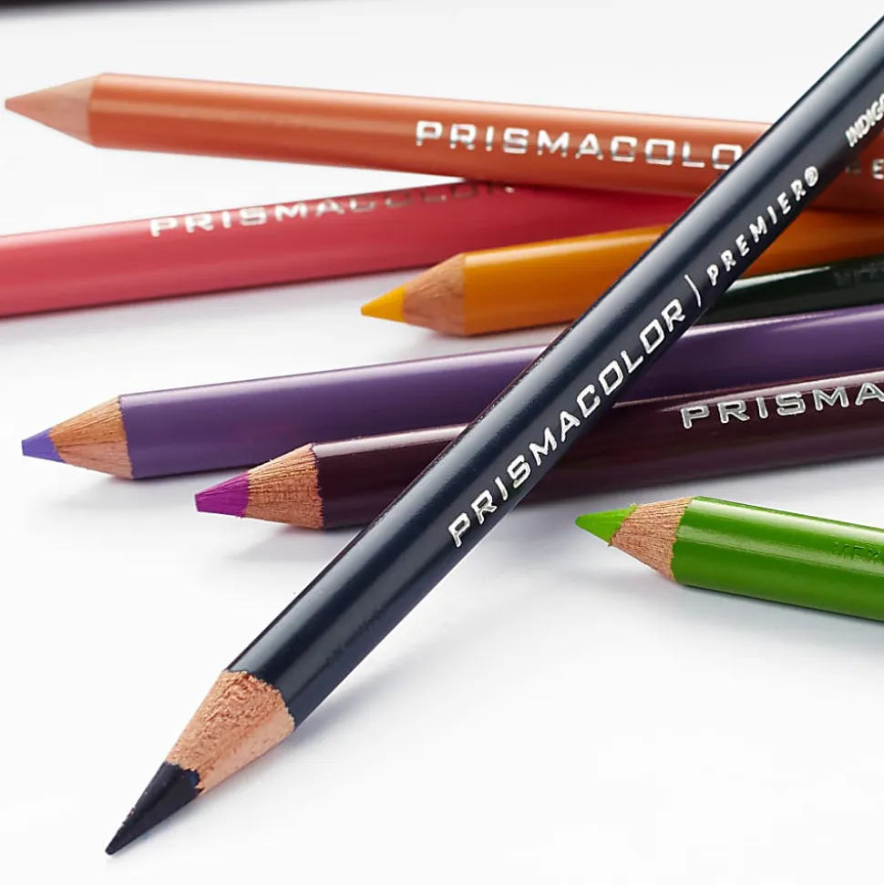 Prismacolor® Professional Thick Lead Art Pencils, Assorted Colors, Set Of 24 Pencils