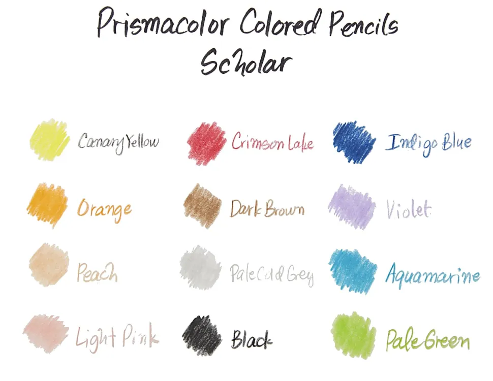 Prismacolor® Scholar® Color Pencils, Pack Of 24