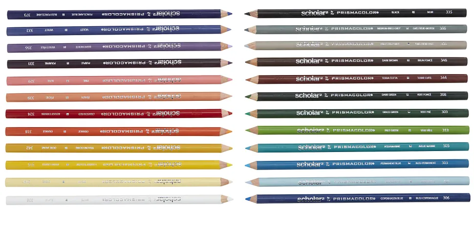 Prismacolor® Scholar® Color Pencils, Pack Of 24
