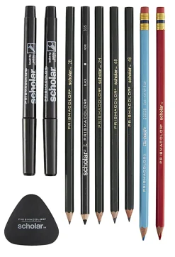 Prismacolor Scholar Manga Drawing Set, 10-Piece Kit