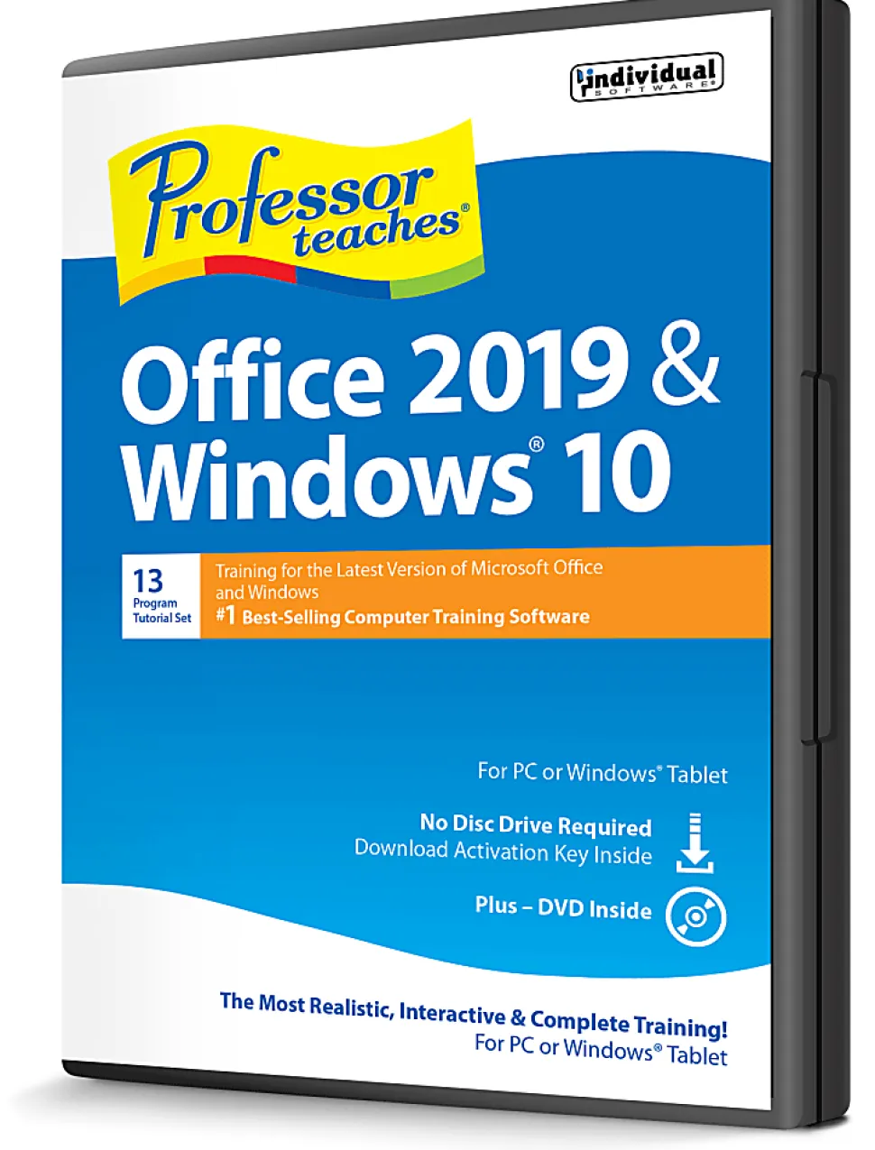 Professor Teaches® Office 2019 & Windows® 10, Disc