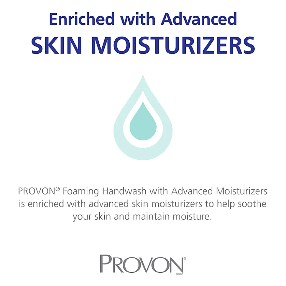 Provon TFX Refill Moisturizer Foam Handwash - Cranberry Scent - 40.6 fl oz (1200 mL) - Pump Bottle Dispenser - 538502