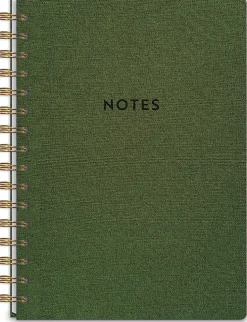 Punch Studio Softcover Journal, 6-1/2” x 8-1/2”, Legal Rule, 256 Pages, Olive
