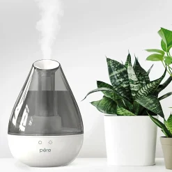 Pure Enrichment MistAire™ Drop Ultrasonic Cool Mist Humidifier, 250 Sq. Ft. Coverage, Total Qty 1