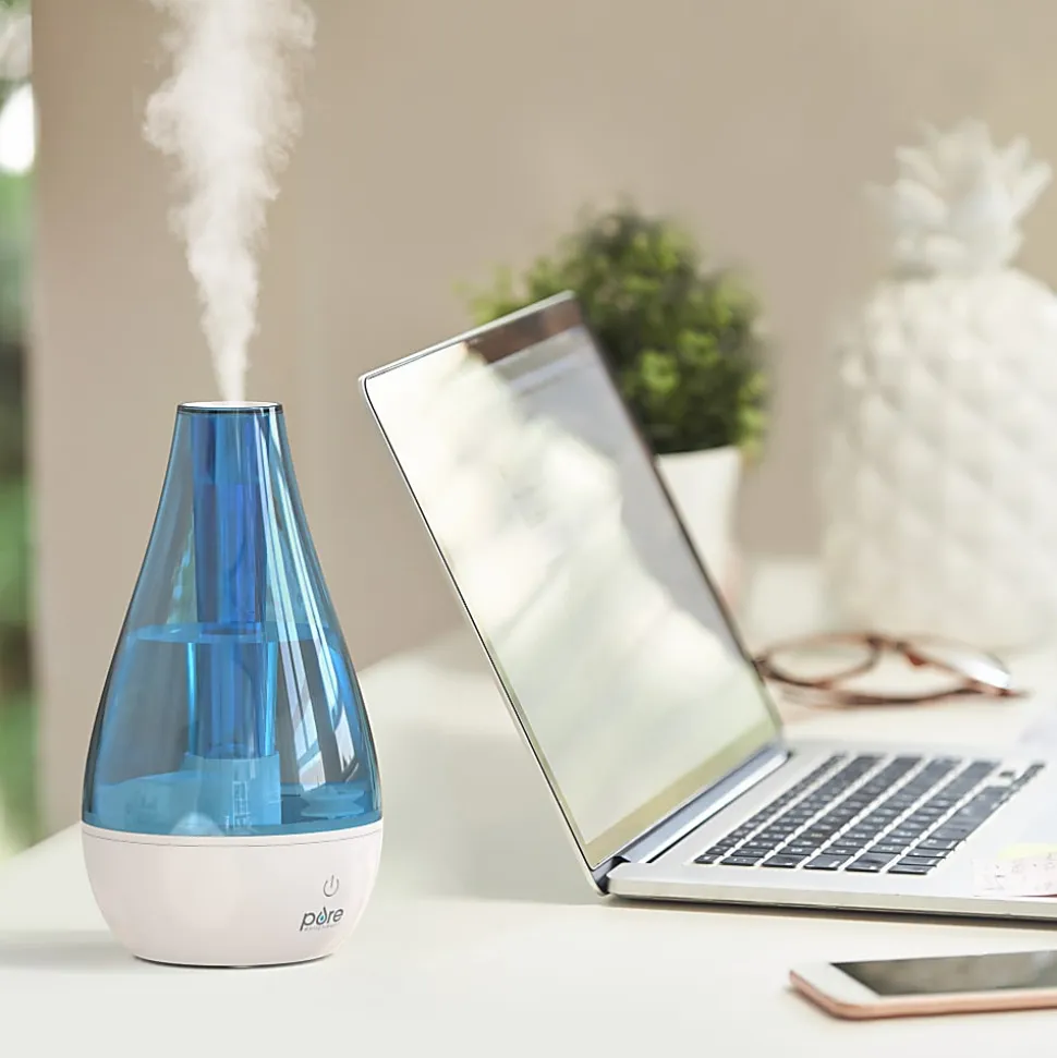 Pure Enrichment MistAire Studio Ultrasonic Cool Mist Humidifier, 9" x 5-1/8"