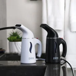 Pure Enrichment PureSteam Portable Fabric Steamer, Black