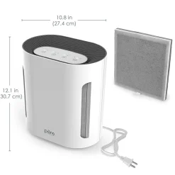 Pure Enrichment PureZone 3-in-1 True HEPA Air Purifier, 12-1/2" x 7", 200 Sq. Ft. Coverage