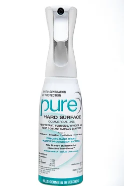 Pure Hard Surface Disinfectant, 20 Oz, White