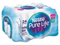 Pure Life Purified Water, 16.9 Oz, Case of 24 Bottles