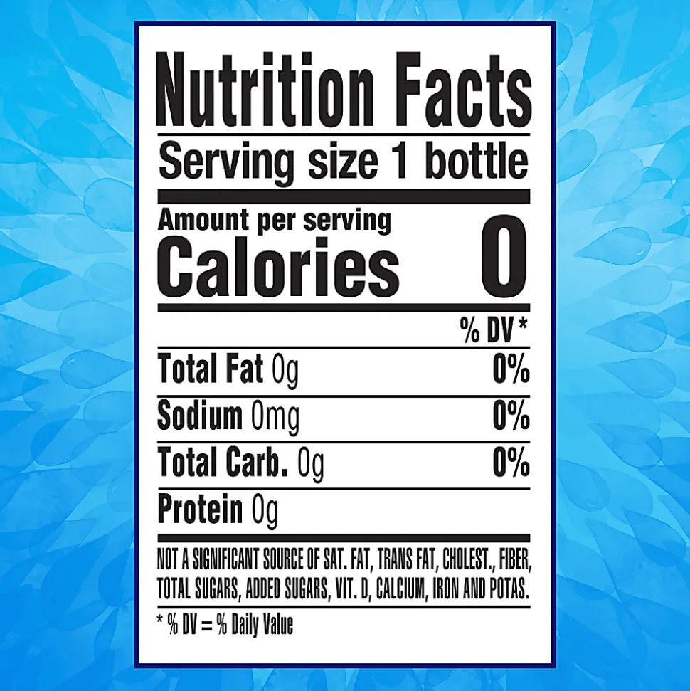 Pure Life Purified Water, 16.9 Oz, Case of 24 Bottles