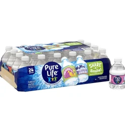 Pure Life Purified Water, 8 Oz, Case of 24 bottles