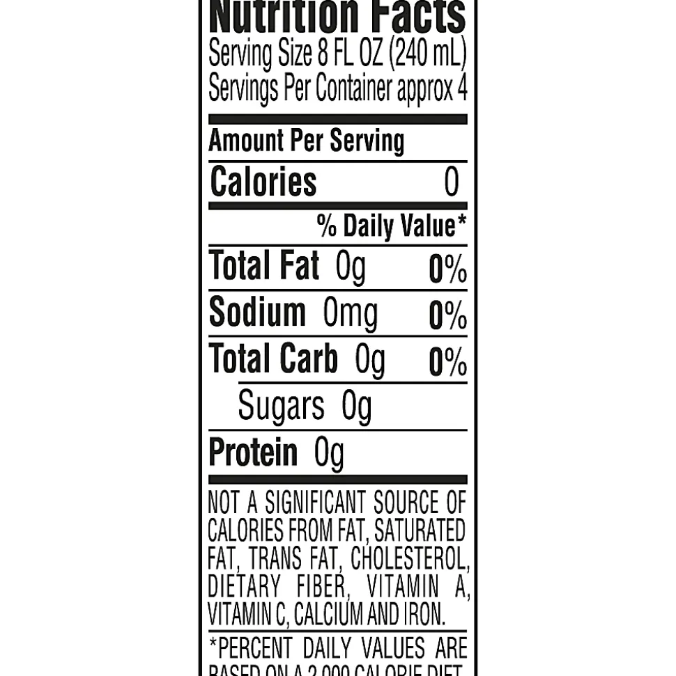 Pure Life Purified Water, 8 Oz, Case of 24 bottles
