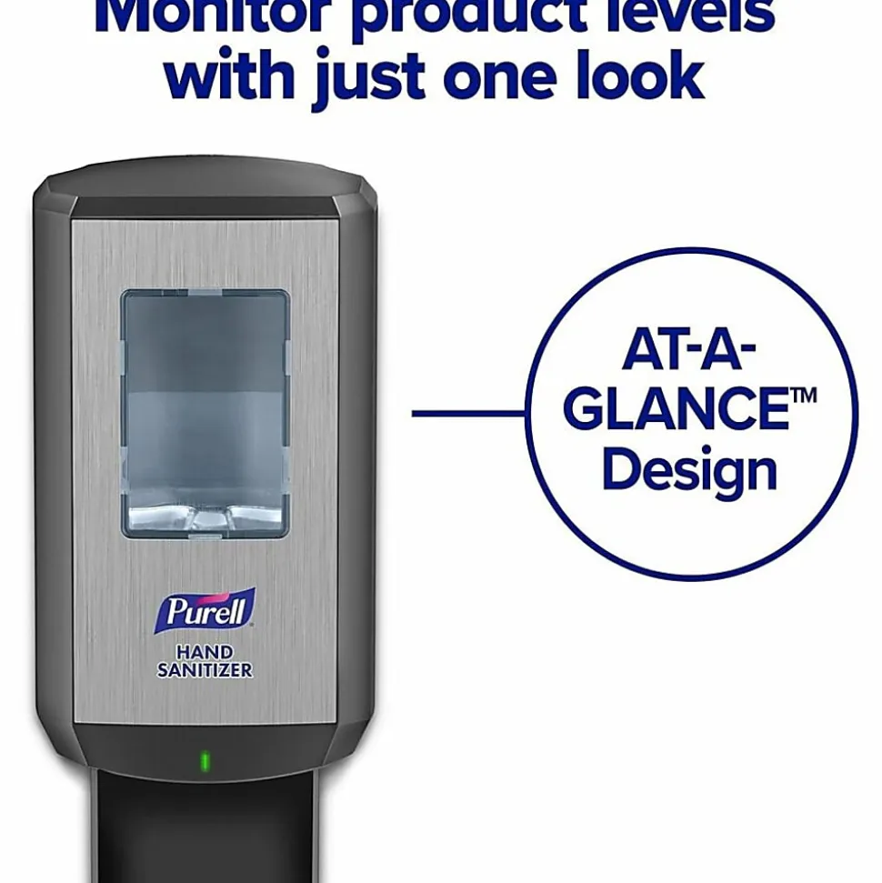 Purell® Advanced Green Certified Foam Hand Sanitizer Refills For CS6 Touch-Free Hand Sanitizer Dispensers, Unscented, 40.6 Oz,, Case Of 2 Refills