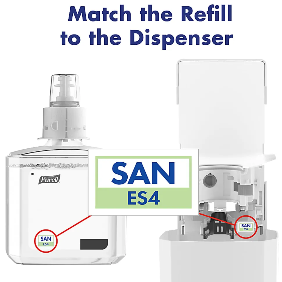 PURELL Advanced Hand Sanitizer Foam ES4 Refill, 1200mL