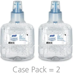 PURELL® Advanced Hand Sanitizer Green Certified Gel Refill, 1200 mL, Pack of 2