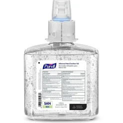 PURELL Advanced Hand Sanitizer Refreshing Gel ES4 Refill, Citrus Scent, 40.6oz, Pack of 2