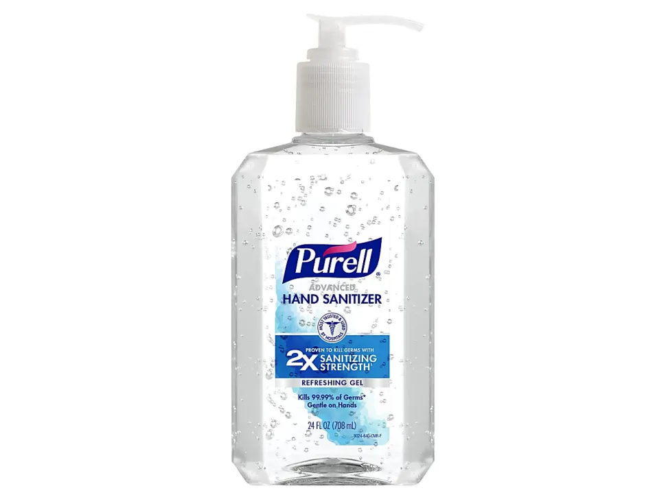 Purell® Advanced Hand Sanitizer Gel, 24 Oz, Clean Scent