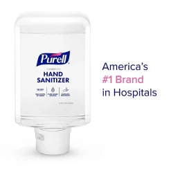PURELL® Advanced Hand Sanitizer Foam, ES10 Refill, Fragrance-Free, 1200 mL, Case of 2 Refills