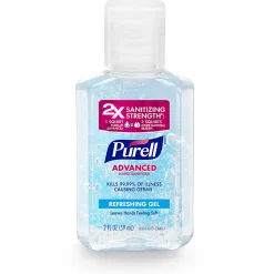 Purell® Advanced Hand Sanitizer Refreshing Gel, Flip Cap Bottle, 2 fl Oz