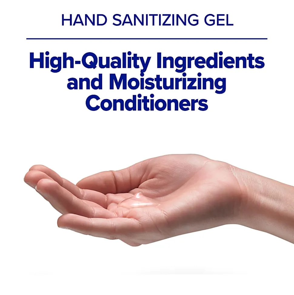 PURELL® Advanced Hand Sanitizer Gel, For ES8 Touch-Free Dispensers, Clean Scent, 40.6 Oz (1200 mL), Pack Of 2 Refills