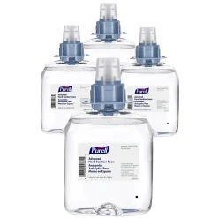 PURELL® Advanced Hand Sanitizer Gel Refill, Refreshing Fragrance, 1200 mL, Case Of 4