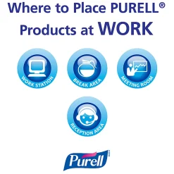 Purell® Advanced Hand Sanitizer Soothing Gel, Fresh Scent, 8 Oz Pump Bottle